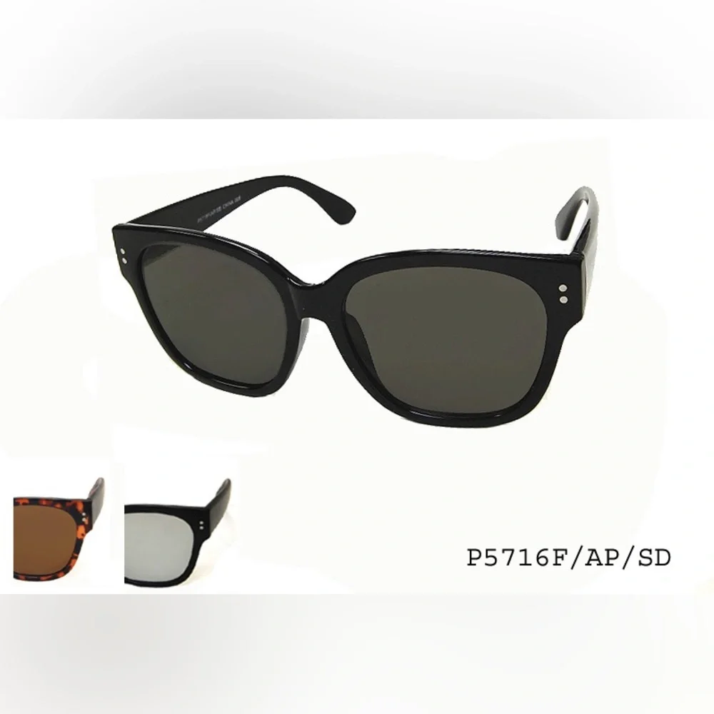 Sunglasses Women's Leopard Frame Fashion Oversized Square Shades NEW